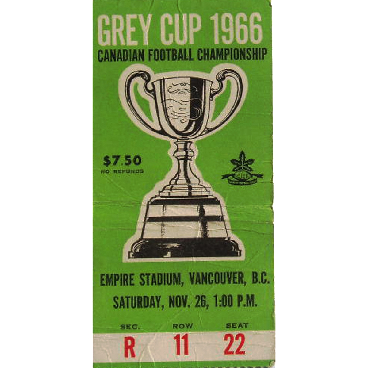 Grey Cup Tickets Canadian Football Hall of Fame